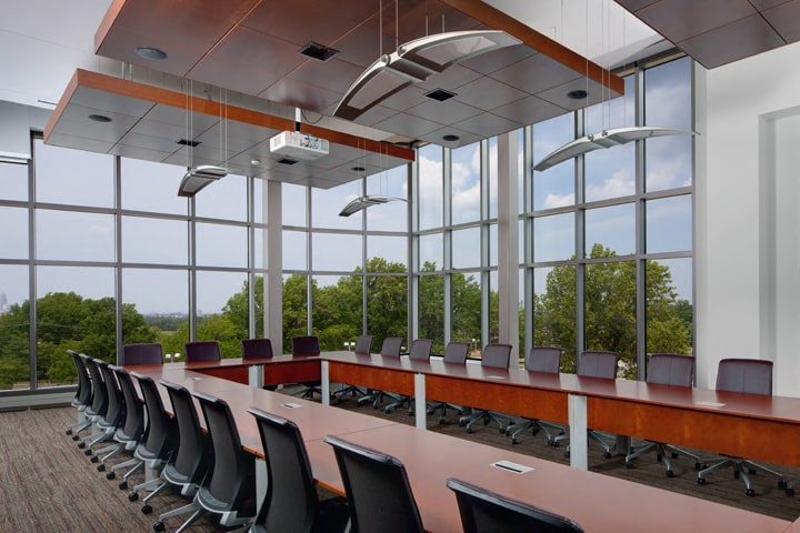 The Board Room at Benjamin Rose Institute on Aging headquarters